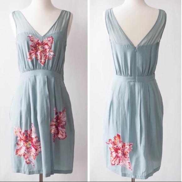 Anthropologie Dresses & Skirts - Anthropologie lil glimmering magnolia sequin dress